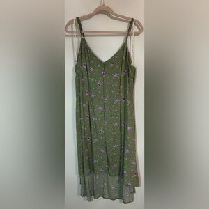 Forever 21 Green Floral Dress / NWOT